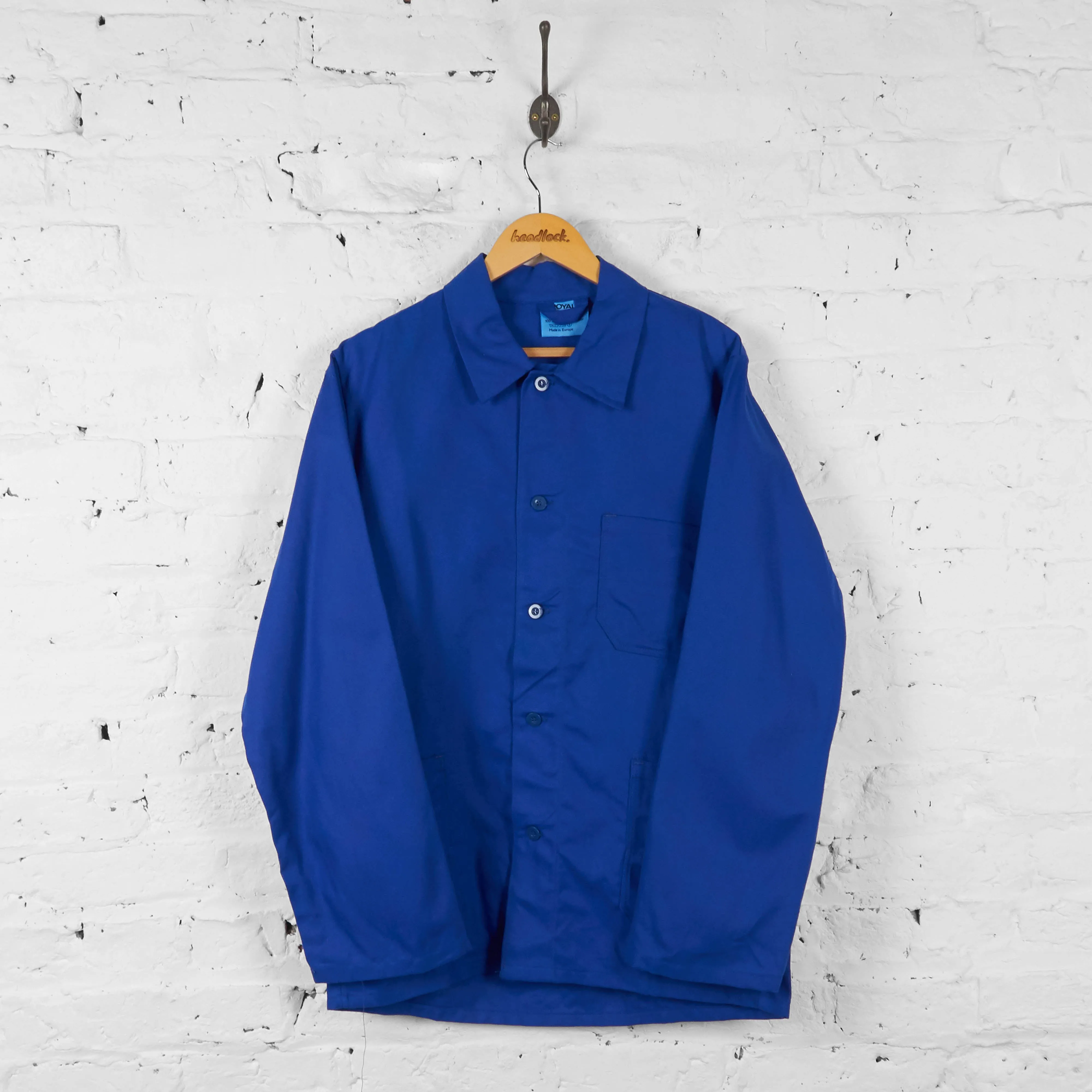 Worker Chore Over Shirt - Blue - XL