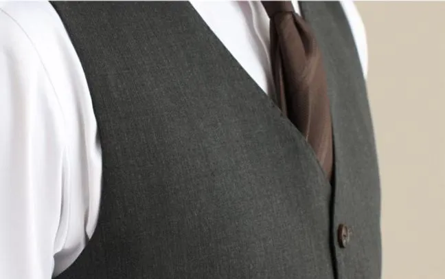 Worsted Wool Suit Vest