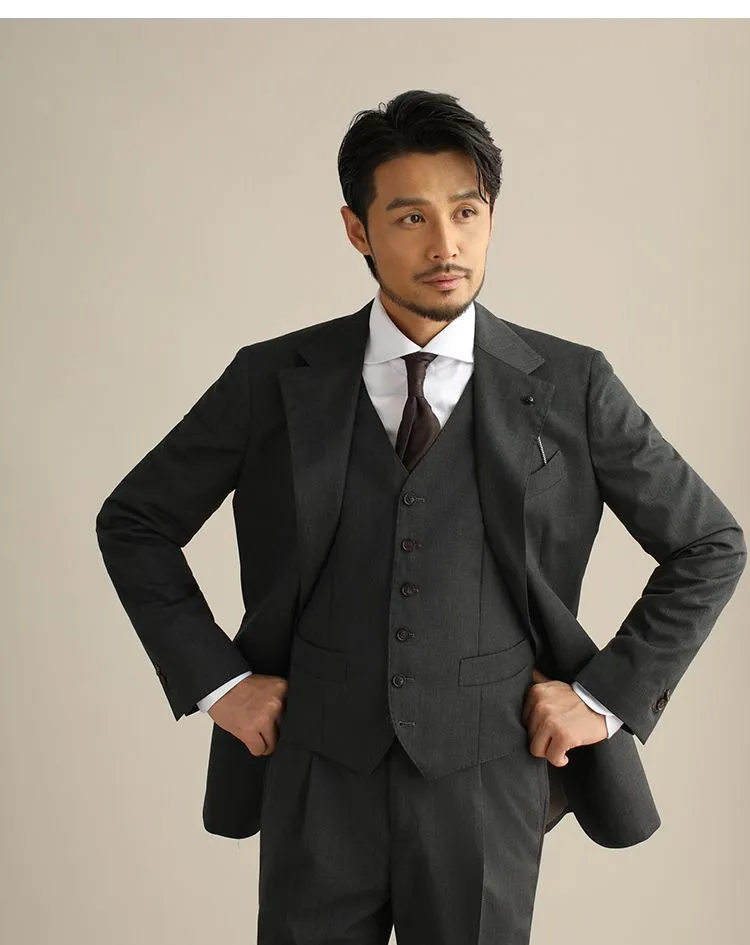 Worsted Wool Suit Vest