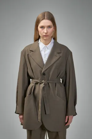 Wrap Summer Wool Blazer