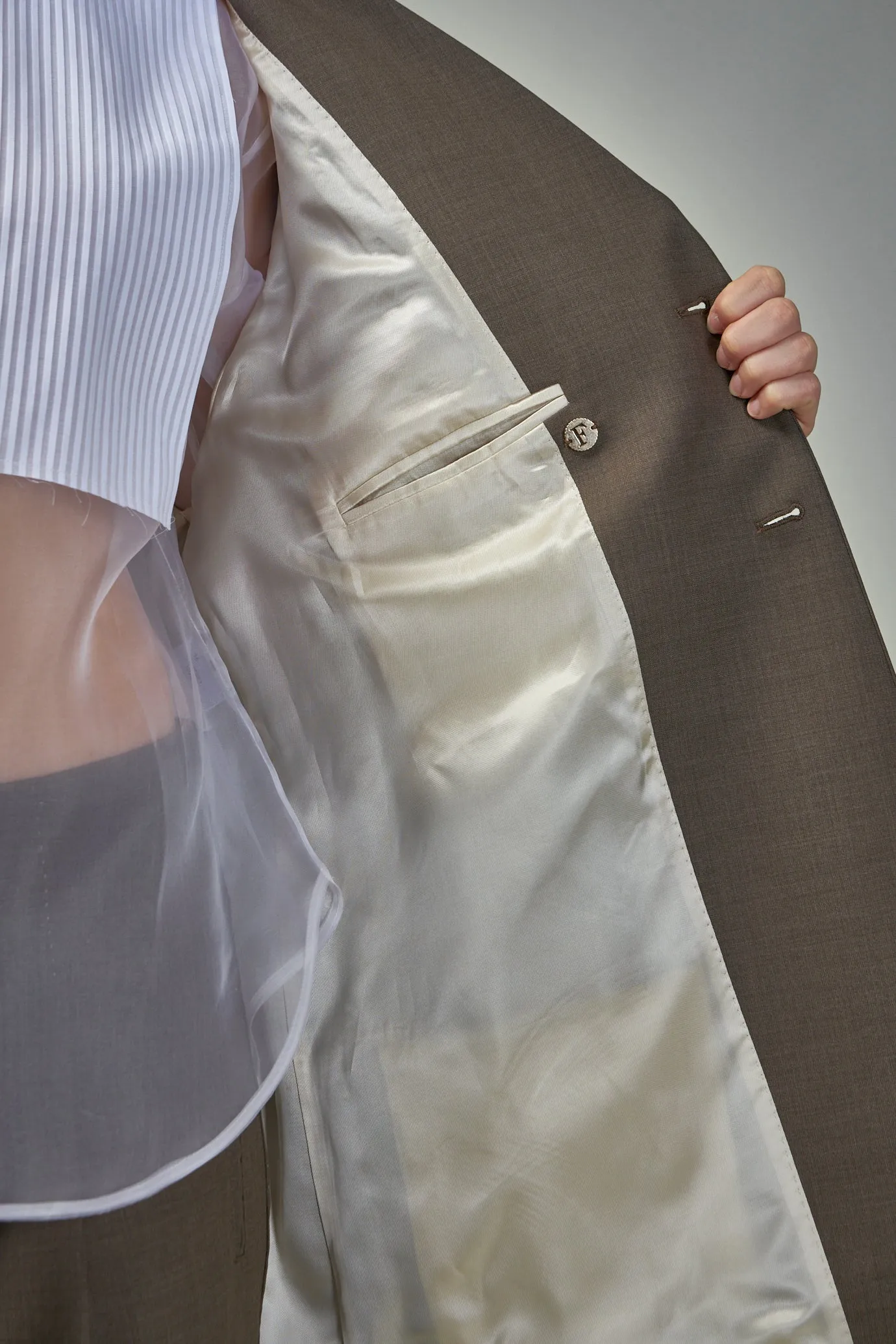 Wrap Summer Wool Blazer