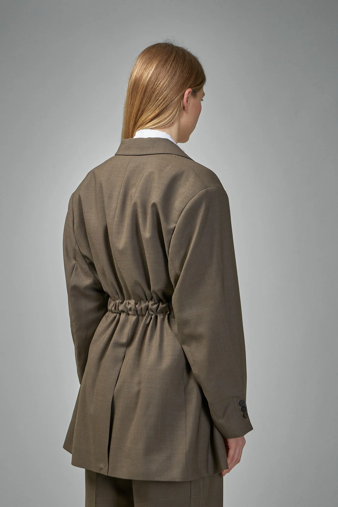 Wrap Summer Wool Blazer