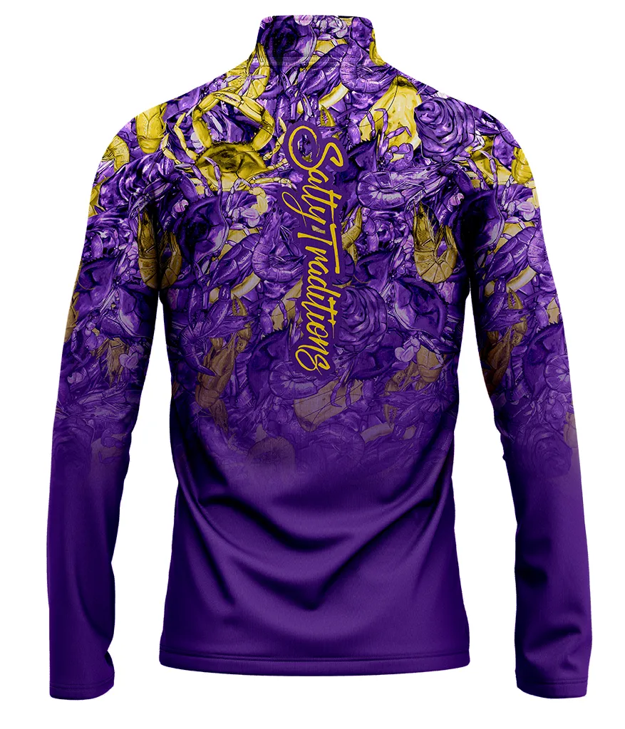 Youth Purple and Gold Seafood