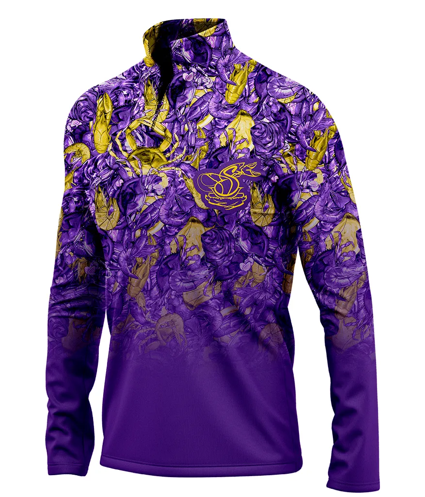 Youth Purple and Gold Seafood