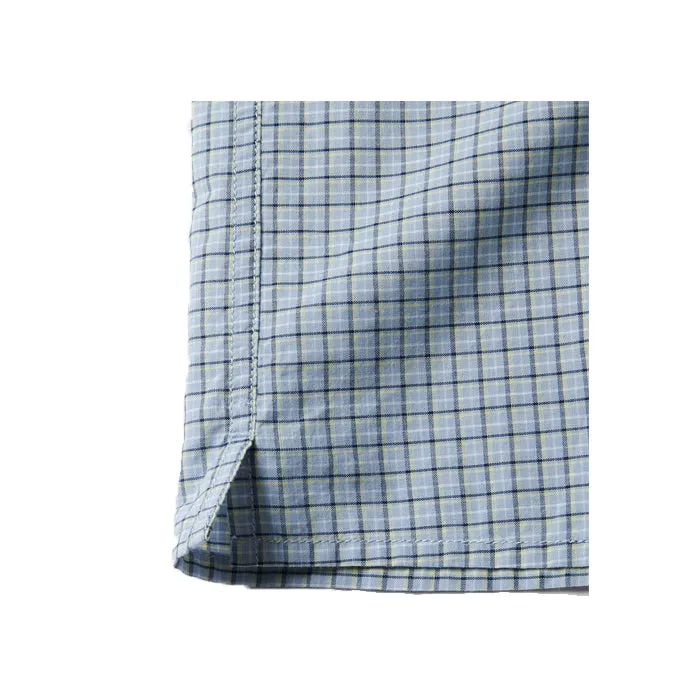 ZIP UP WAVE SHIRT BLUE