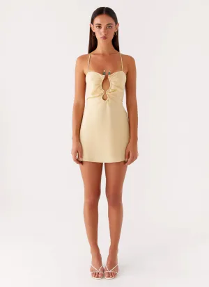 Zuma Mini Dress - Yellow